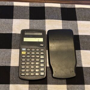 Texas Instruments TI-36X Solar Calculator Black and Gray